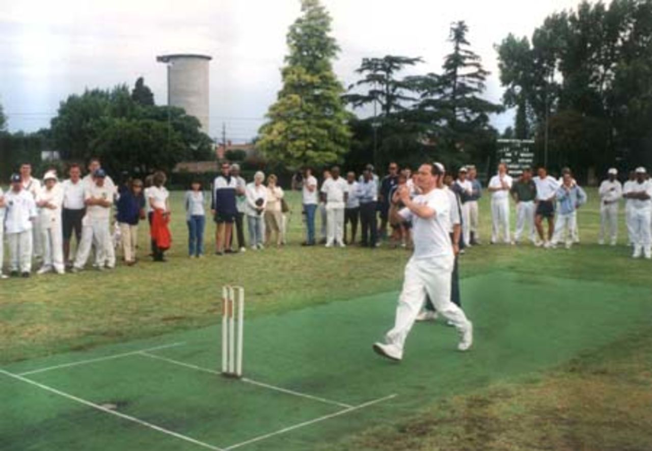 At the Fourth South America Cricket Championship played at Buenos Aires, December 2000