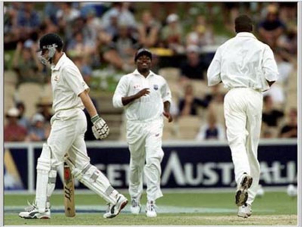 Australia v West Indies, 3rd Test in the 2000/01 series played at the Adelaide Oval, December 2000