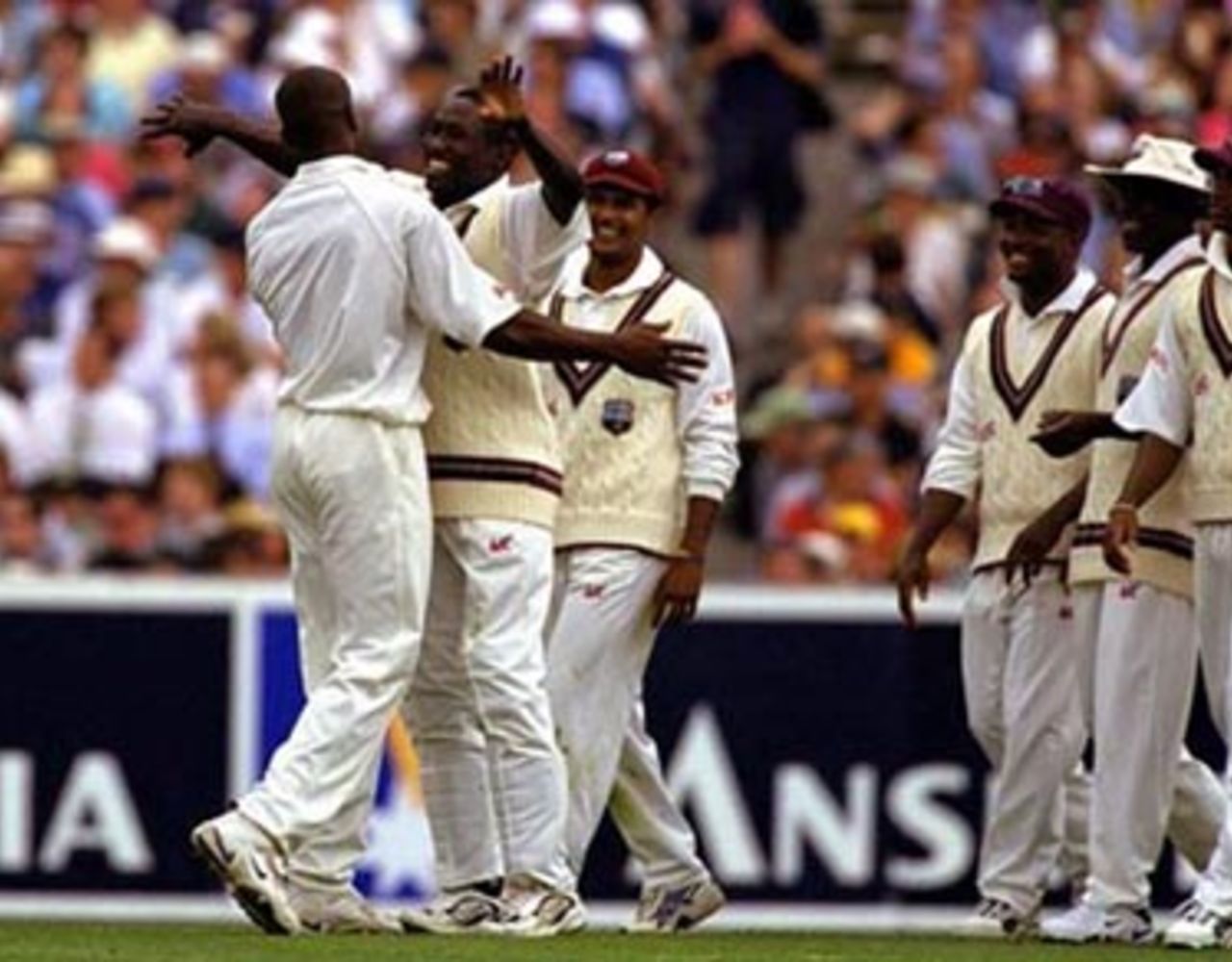 4th Test Match in the Australia v West Indies 2000/01 series played at the MCG 26 December 2000