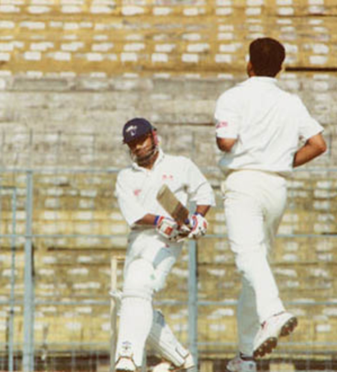 Ganguly in action against Orissa in the East Zone Ranji Trophy match, Ranji Trophy East Zone League, 2000-01, Bengal v Orissa, Eden Gardens, Calcutta, 28-31 December 2000 (Day 1)