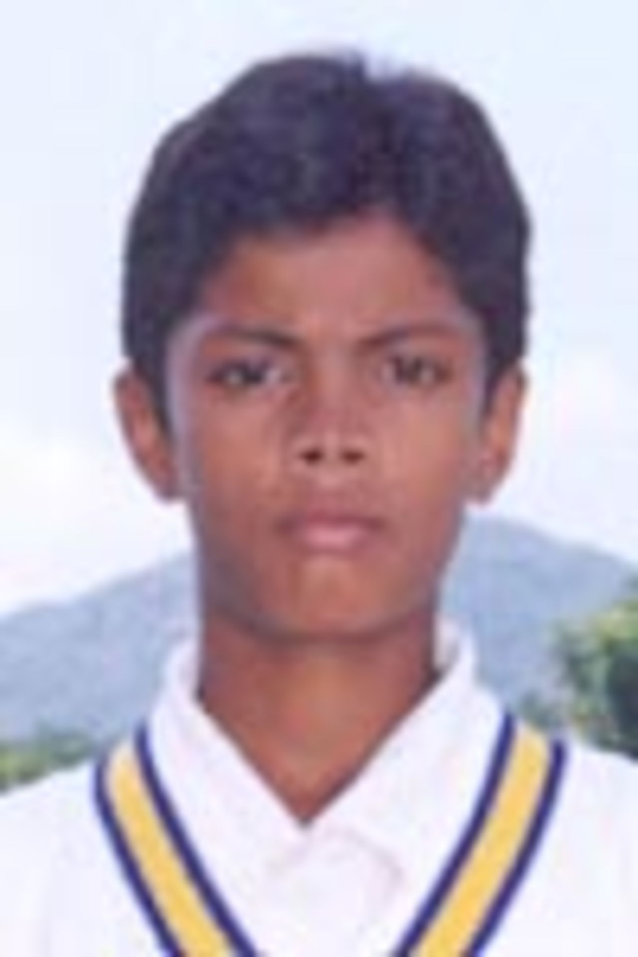 Uppala Babu, Andhra Under-14, Portrait