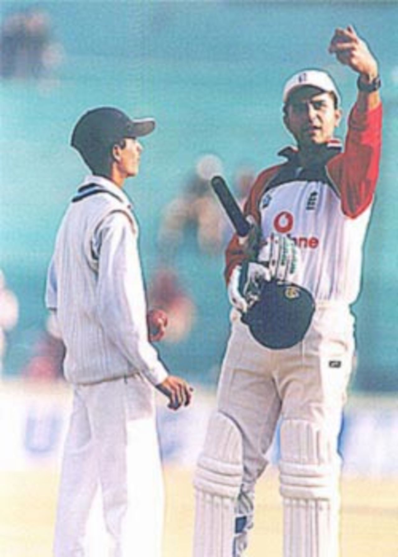 India v England, 1st Test match, Day Three, Punjab C.A. Stadium, Mohali, Chandigarh, 3-7 Dec 2001