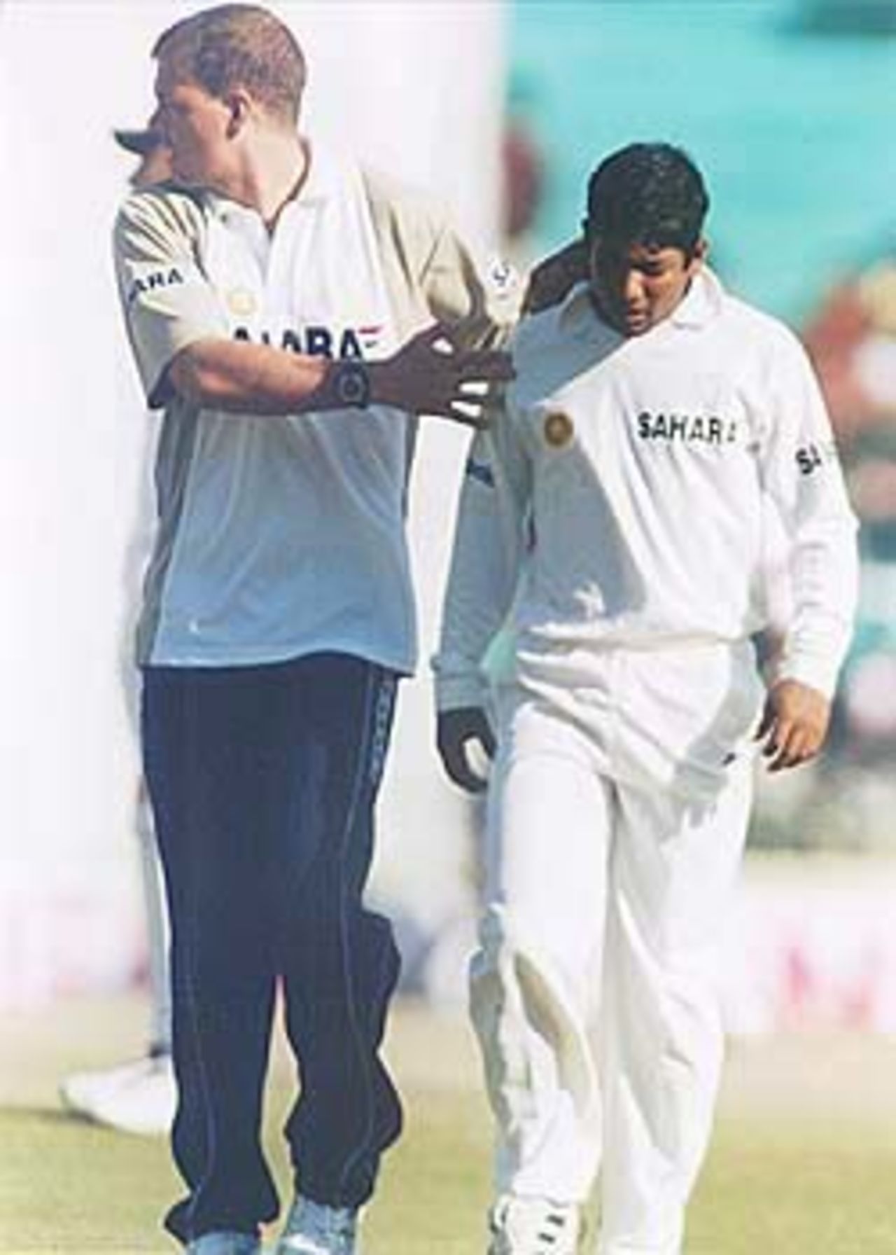 India v England, 1st Test match, Day Four, Punjab C.A. Stadium, Mohali, Chandigarh, 3-7 Dec 2001