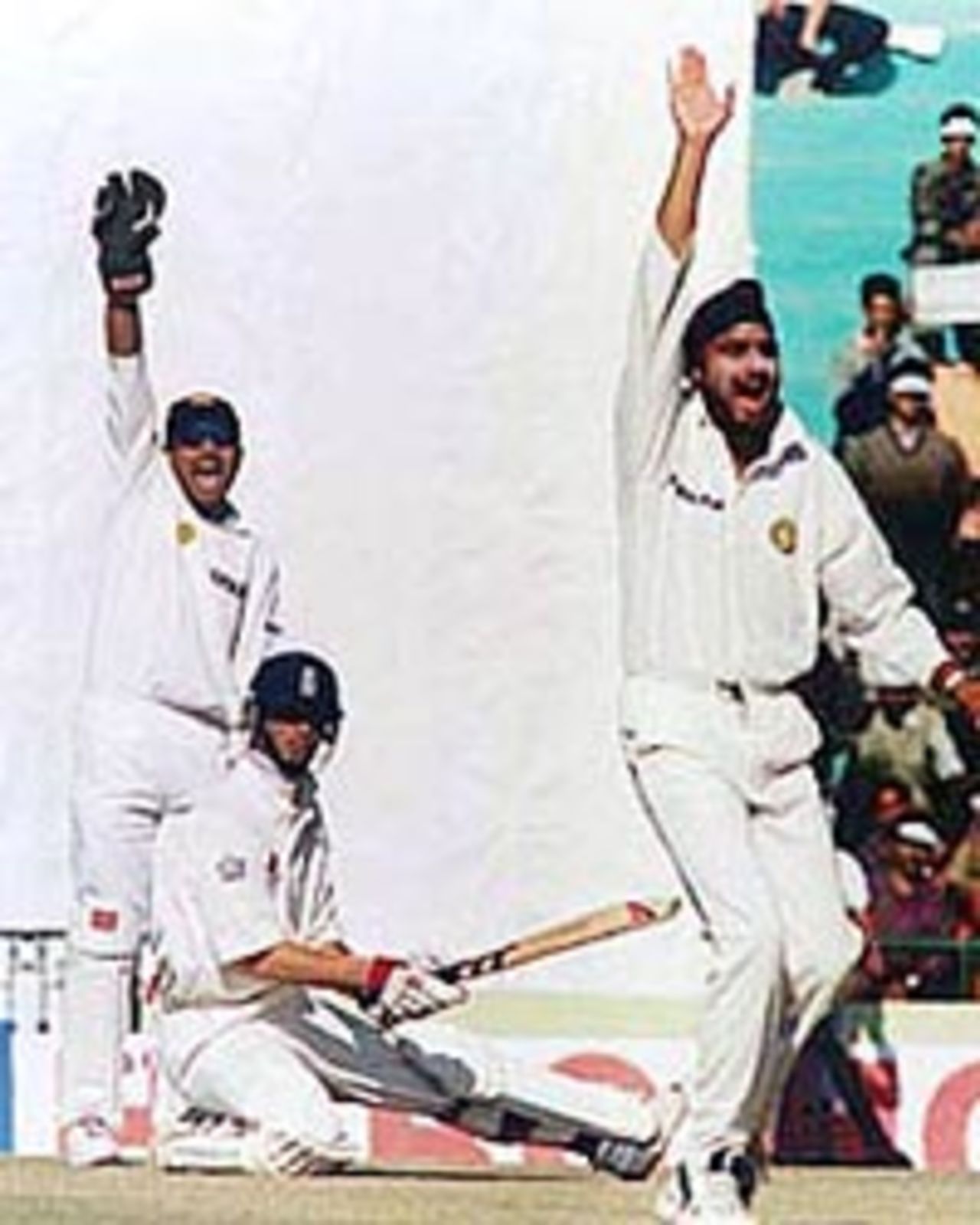 India v England, 1st Test Match, PCA Ground, Mohali, 3-7 December 2001