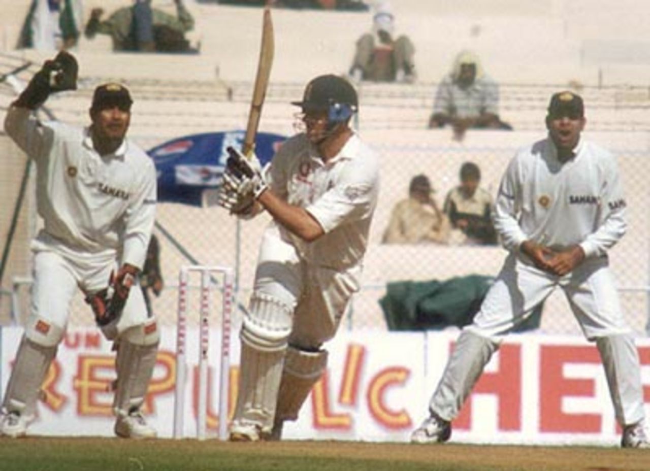 India v England, 2nd Test match, Day One, Sardar Patel Stadium, Ahmedabad, 11-15 Dec 2001