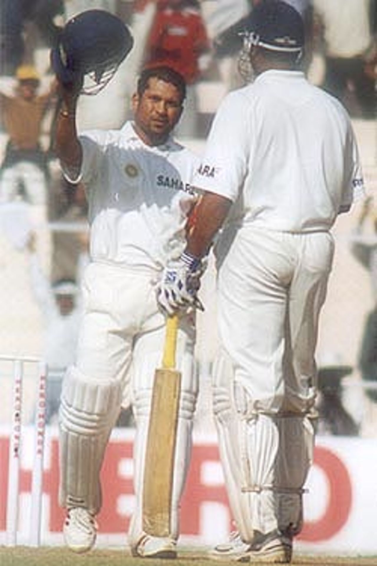 India v England, 2nd Test match, Day Three, Sardar Patel Stadium, Ahmedabad, 11-15 Dec 2001
