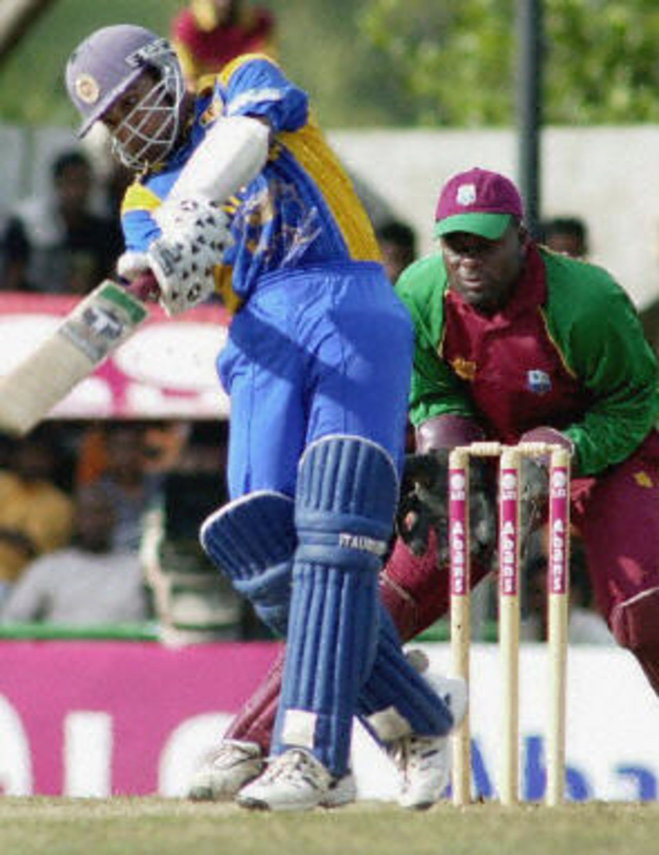 5th Match: Sri Lanka v West Indies at  Asgiriya International Stadium in Kandy, LG Abans Triangular Series Dec 2001.
