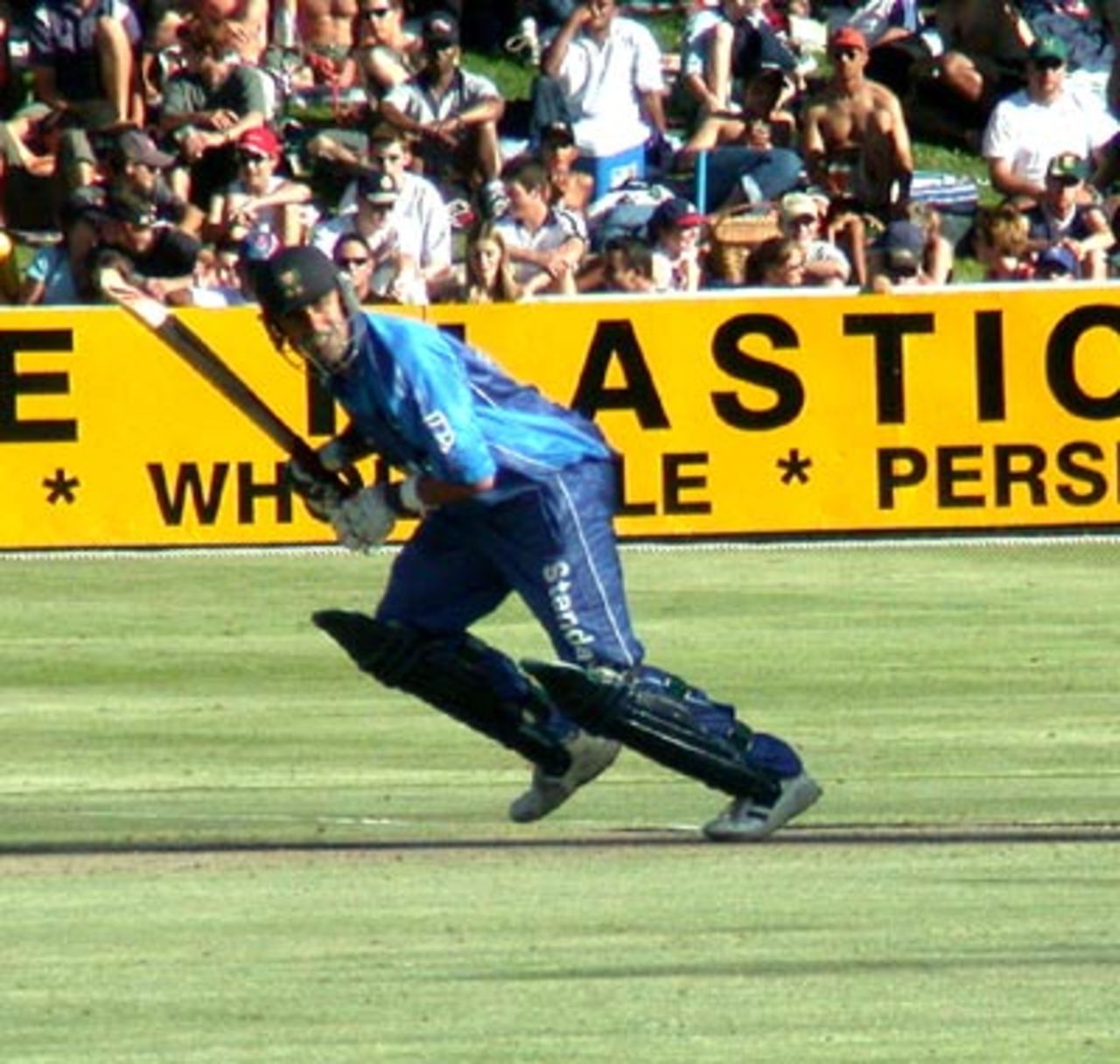 WP captain HD Ackerman glances a ball to fine leg at Newlands