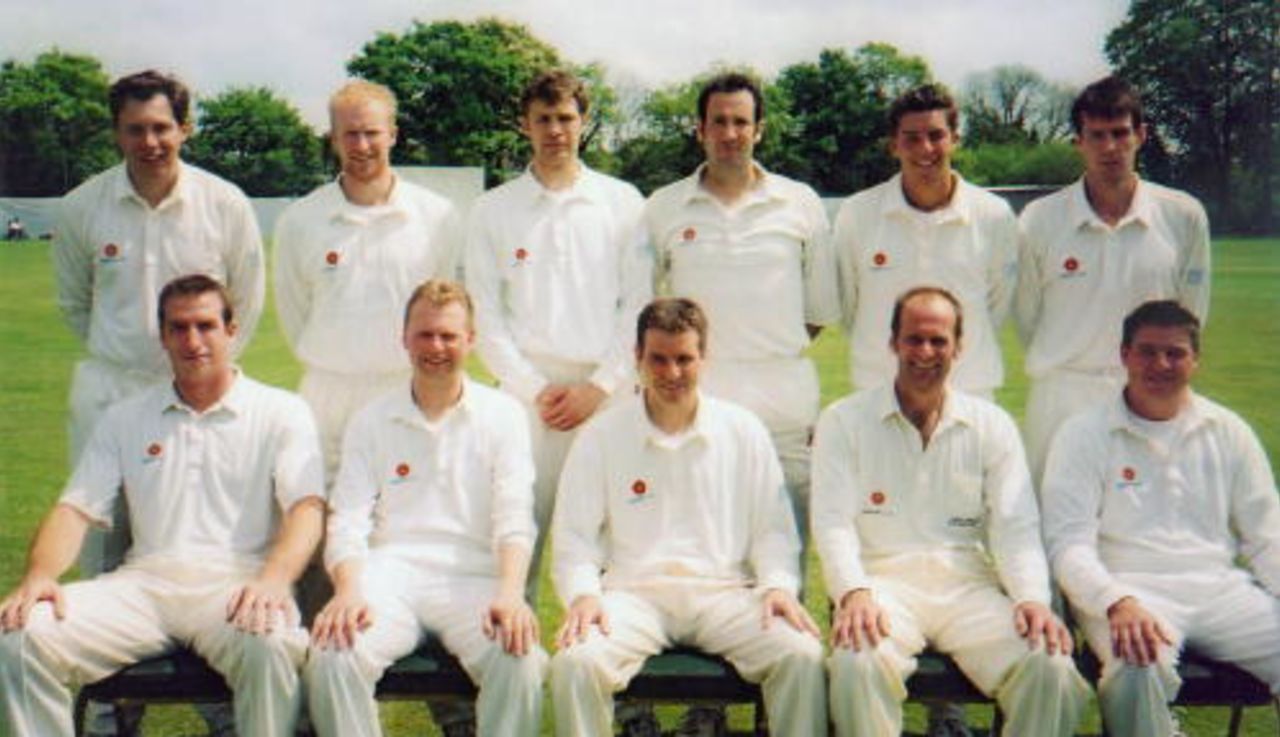 <B>SPCL Premiership Champions 2002</b><br>Back Row l/r: Richard Hindley, Bevis Moynhan, Stephen Foulger, Andy Perry, Steve Snell, Mackie Hobson<br>Fronr Row l/r: Graham Benton, Paul Gover, Dominic Carson, Phil Loat, Luke Sears.