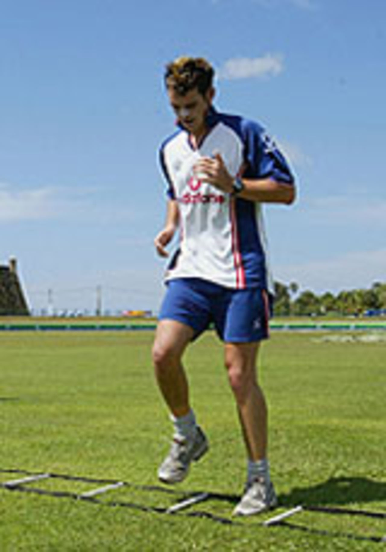 James Anderson fitness test