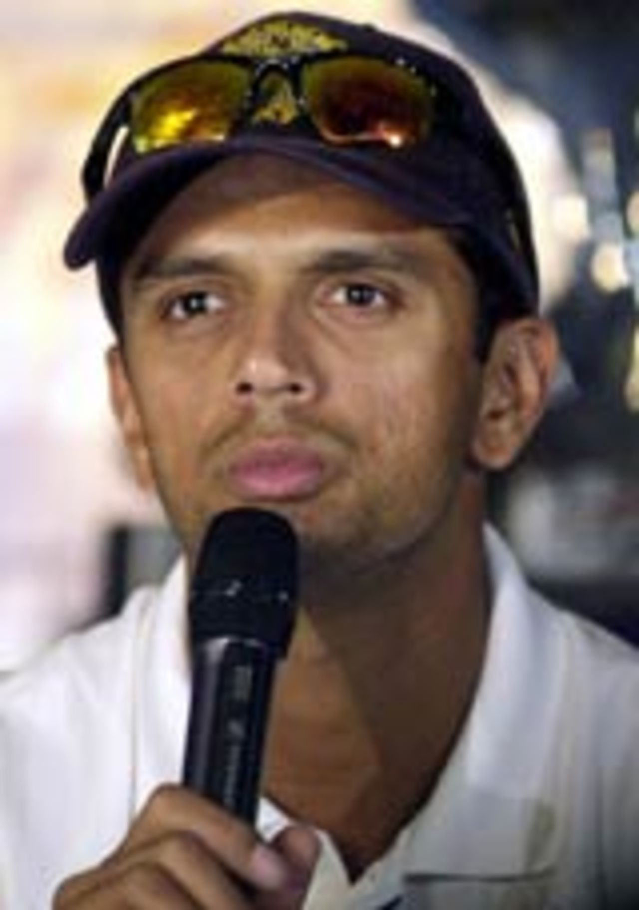 Rahul Dravid is often the spokesman of the Indian team