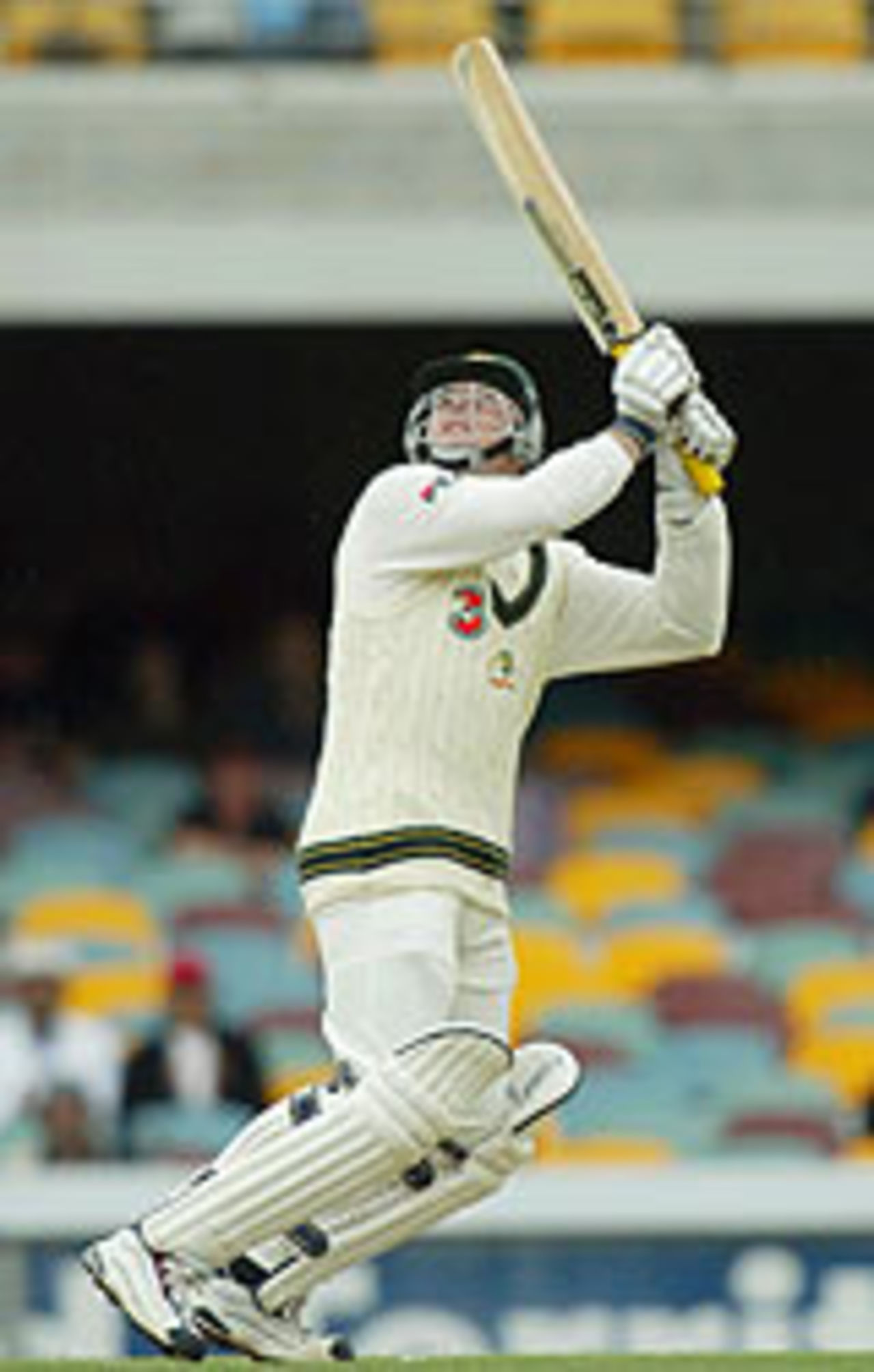 Stuart McGill edges Ajit Agarkar, Australia v India, 1st Test, Brisbane, 3rd day, December 6, 2003