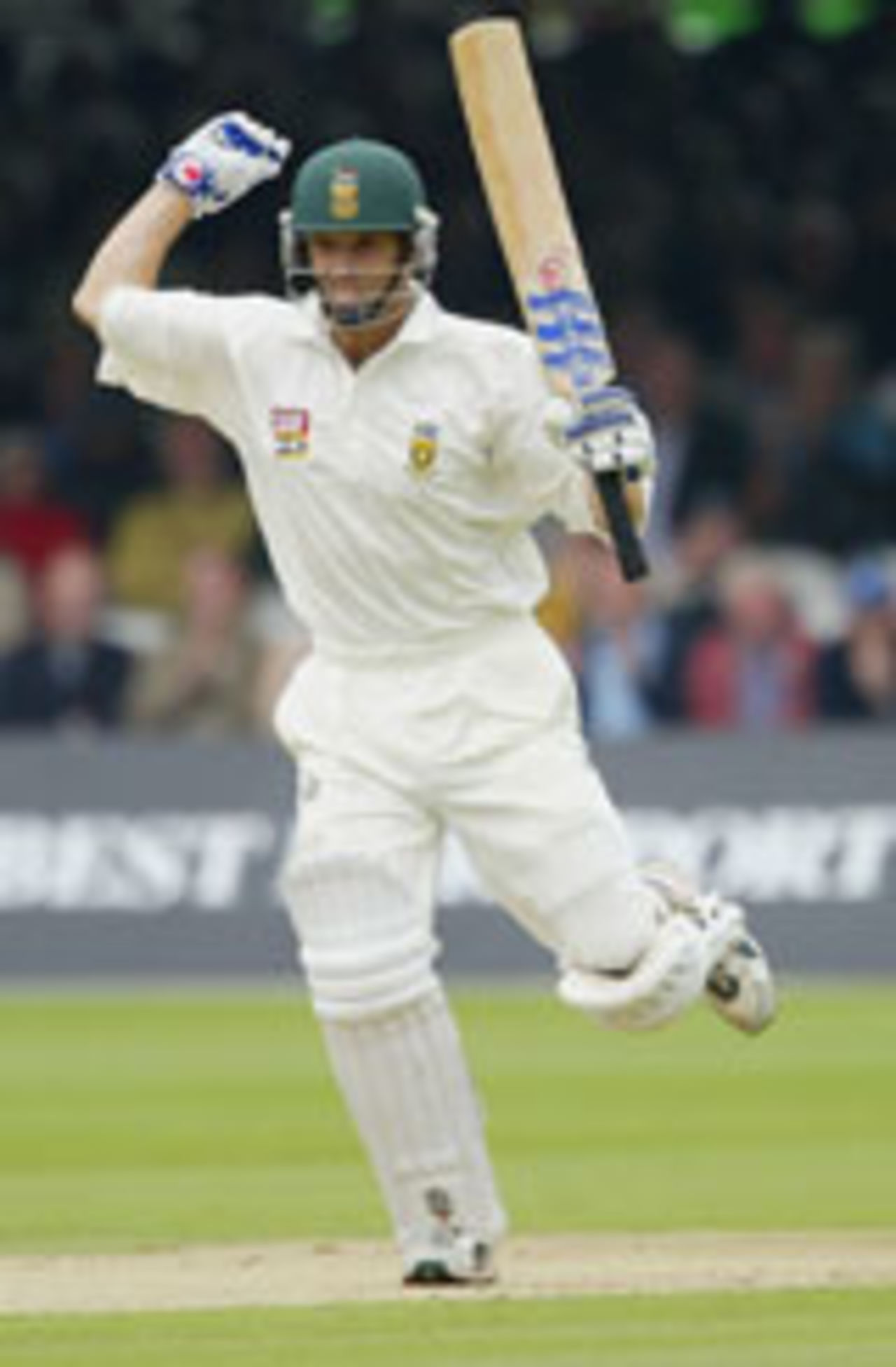 Gary Kirsten celebrates century, England v South Africa, Lord's, 2nd Test, August 1, 2003