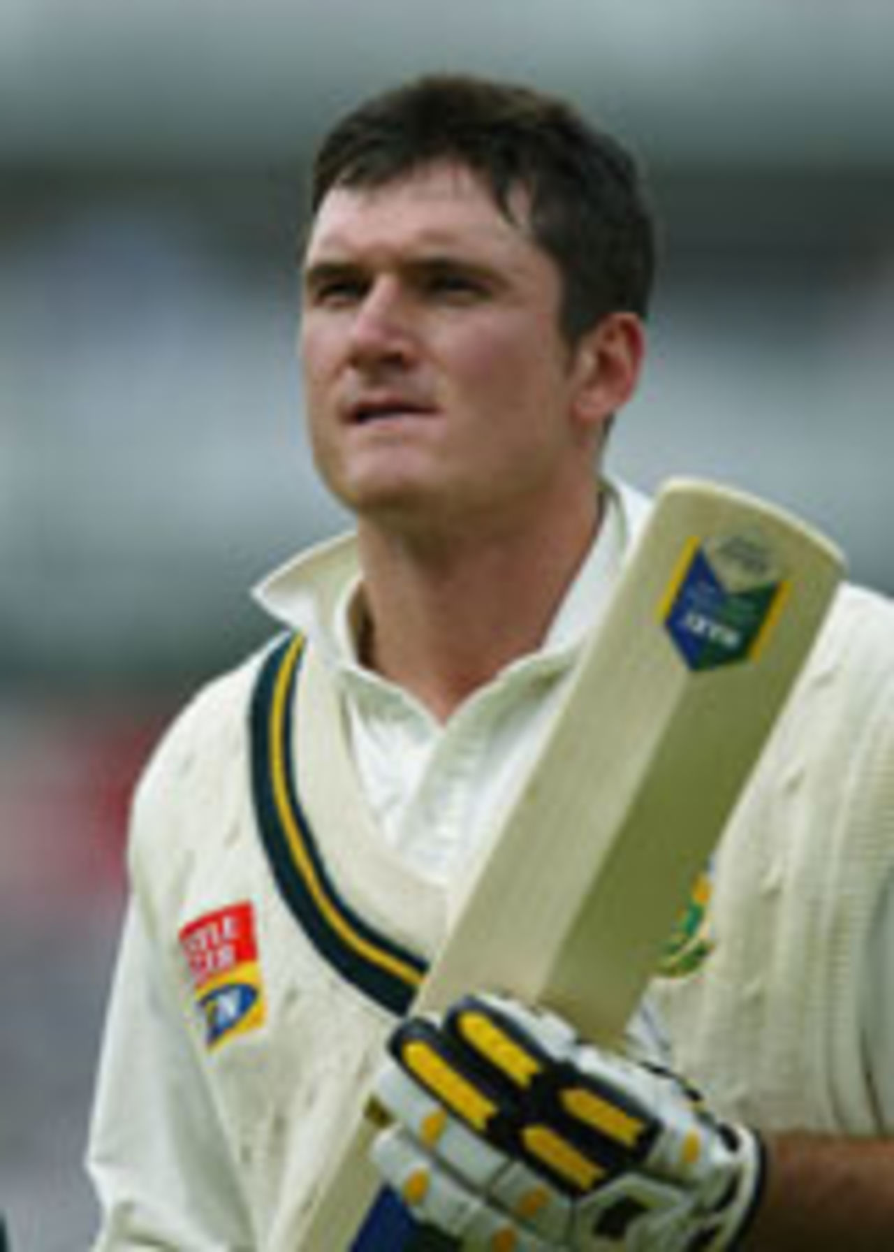 Graeme Smith walking off, England v South Africa, The Oval, September 7, 2003