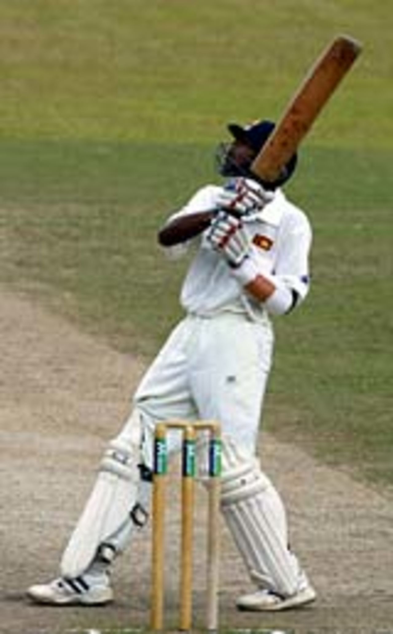Tillakaratne Dilshan hooks Andrew Flintoff for six, Sri Lanka v England, 2nd Test, Kandy, December 13, 2003