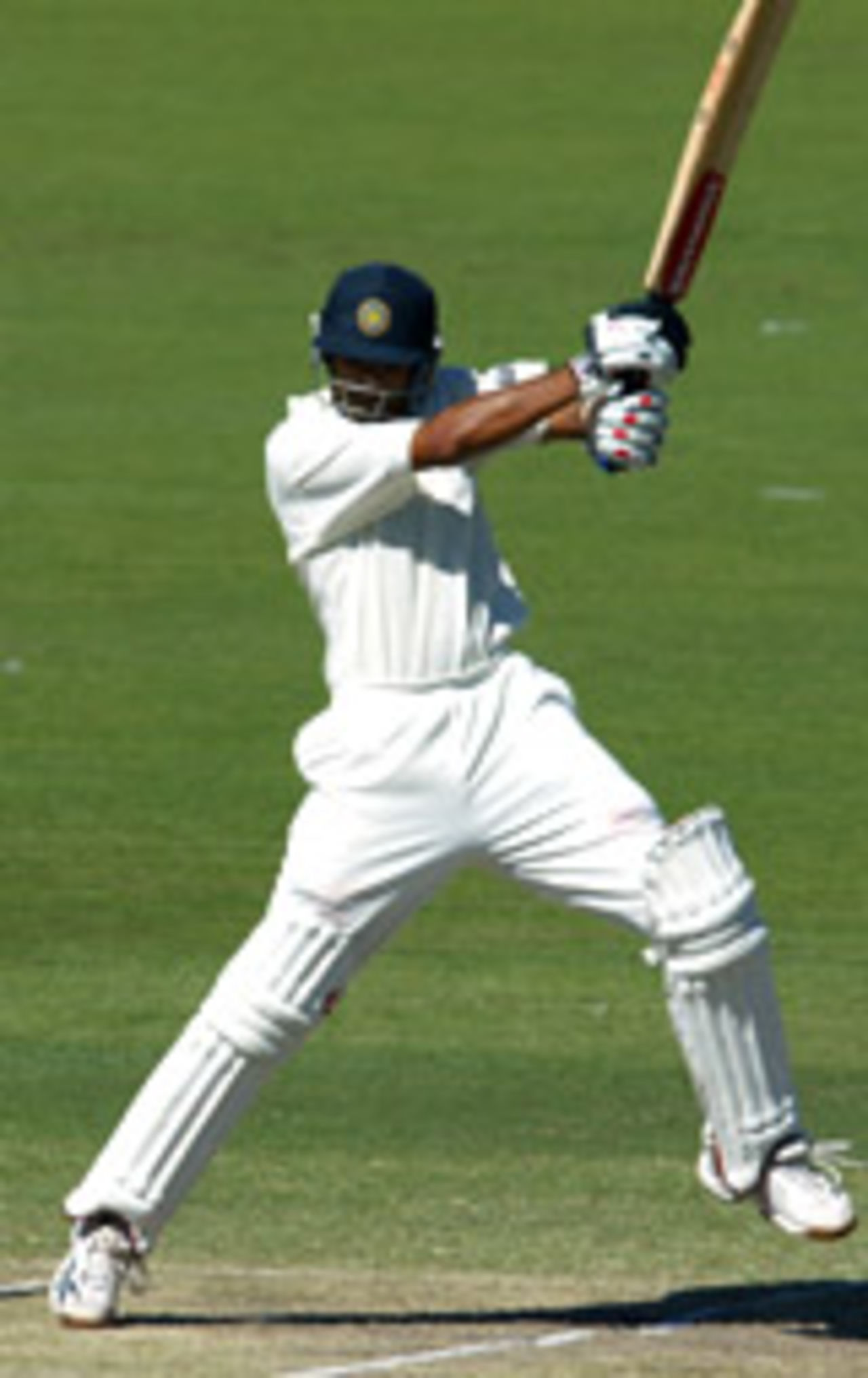 Rahul Dravid square cuts, Australia v India, 2nd Test, Adelaide, 3rd day, December 14, 2003