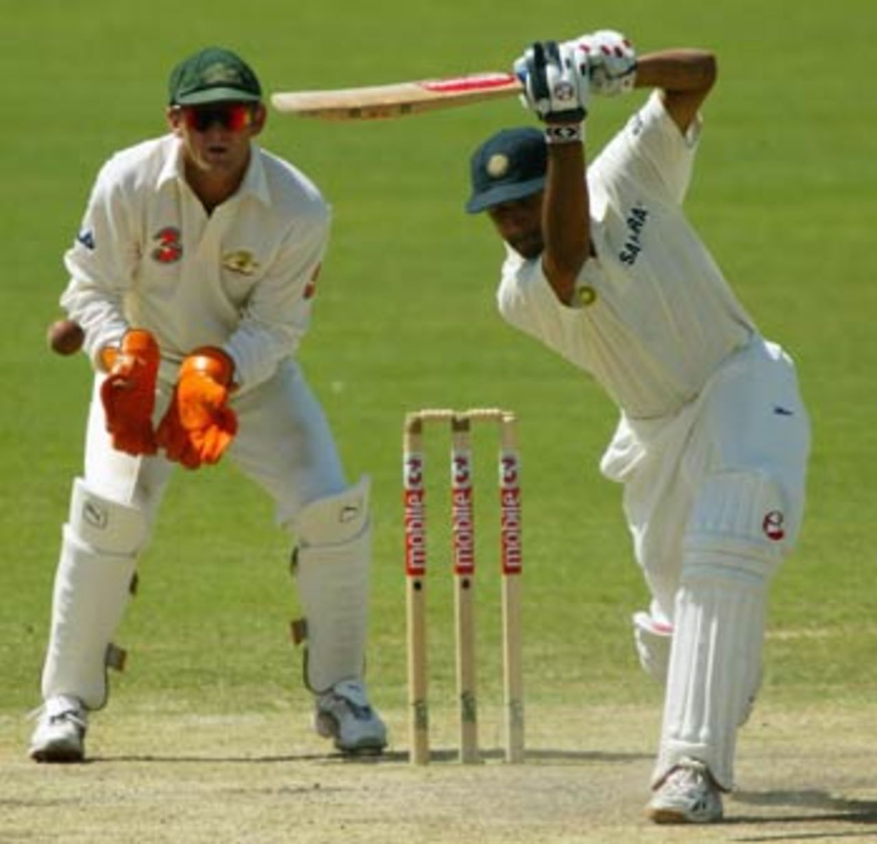 Dravid drove with authority, Australia v India, 2nd Test, Adelaide, 5th day, December 16, 2003
