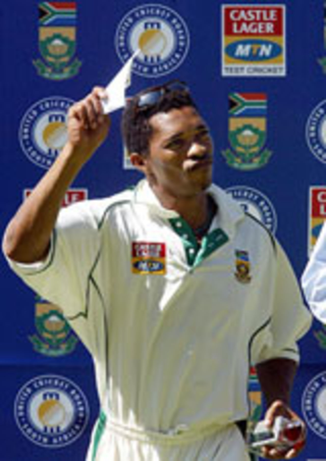 Makhaya Ntini: Man of the Match, South Africa v West Indies, 1st Test, Johannesburg, December 16, 2003