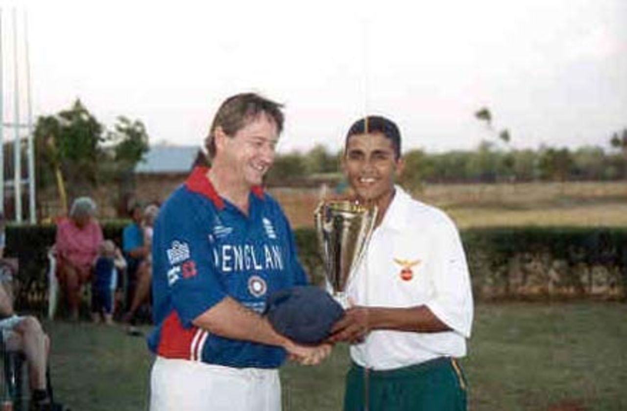Winning Captain - Safraz Patel - Zambia Under-19 National Team