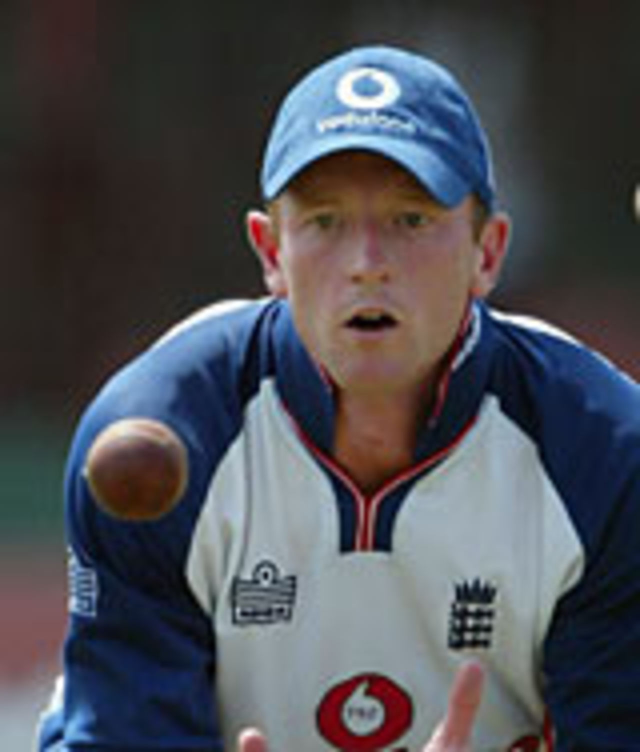 Paul Collingwood in the nets, Colombo, December 17, 203