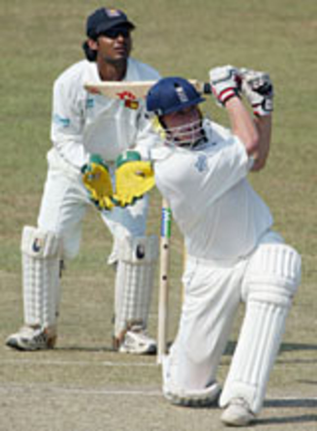 Andrew Flintoff on the attack, Sri Lanka v England, 3rd Test, Colombo, December 18, 203