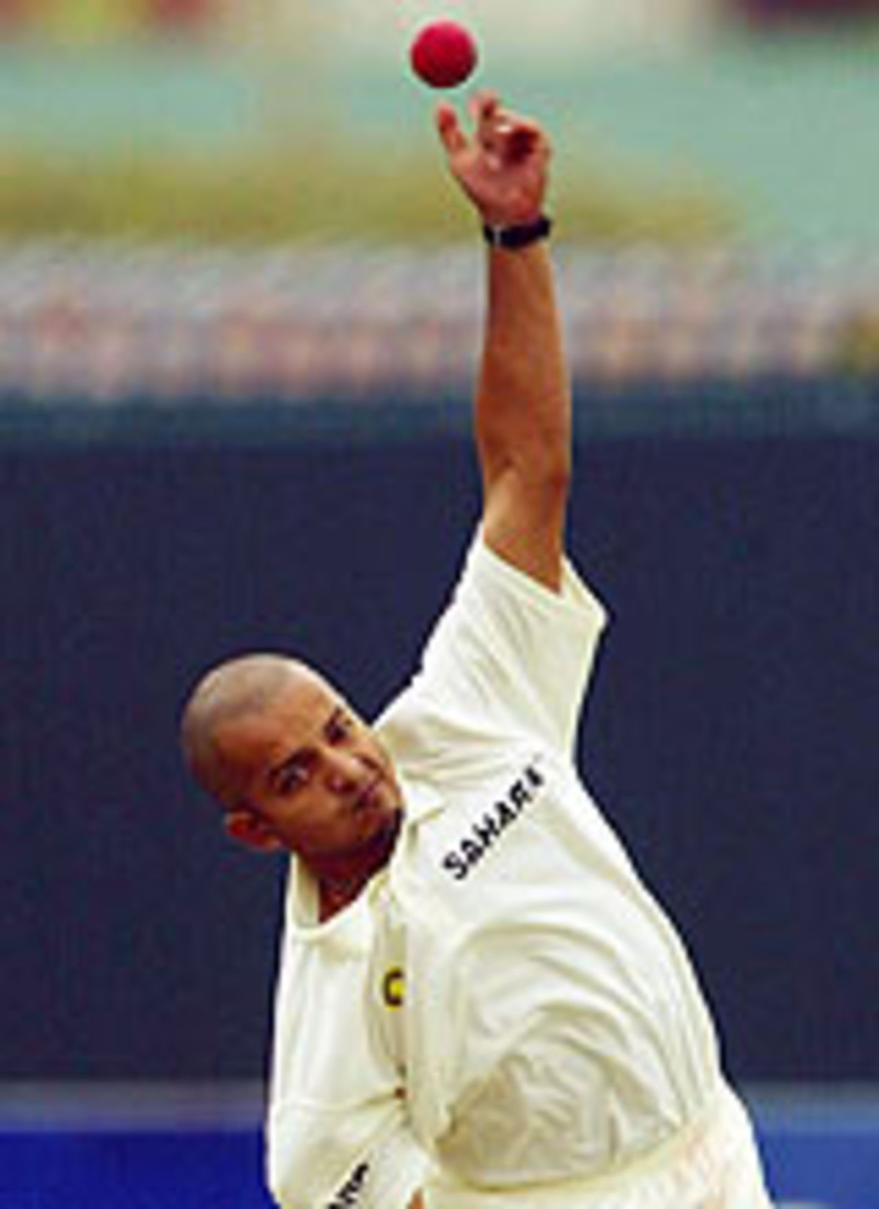 Murali Kartik finally gets a bowl, Australia A v Indians, tour game, Hobart, 1st day, December 19, 2003