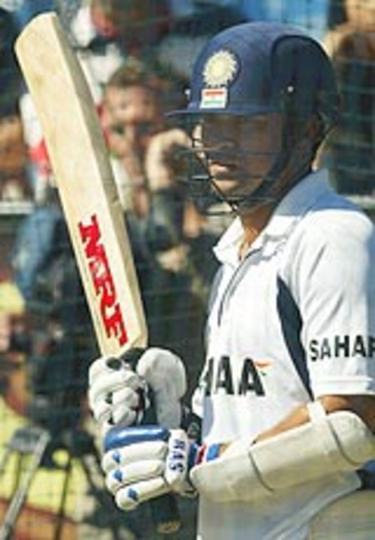 Sachin Tendulkar at the nets in Melbourne, prior to the Boxing Day Test against Australia, December 23, 2003