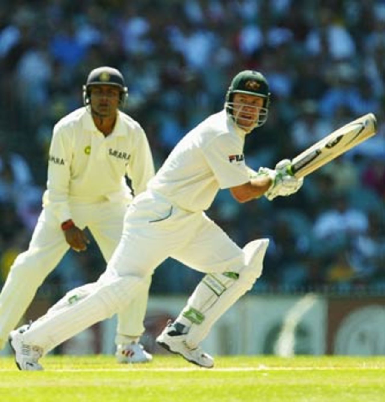 Ricky Ponting bludgeoned the ball, Australia v India, 3rd Test, Melbourne, 3rd day, December 28, 2003