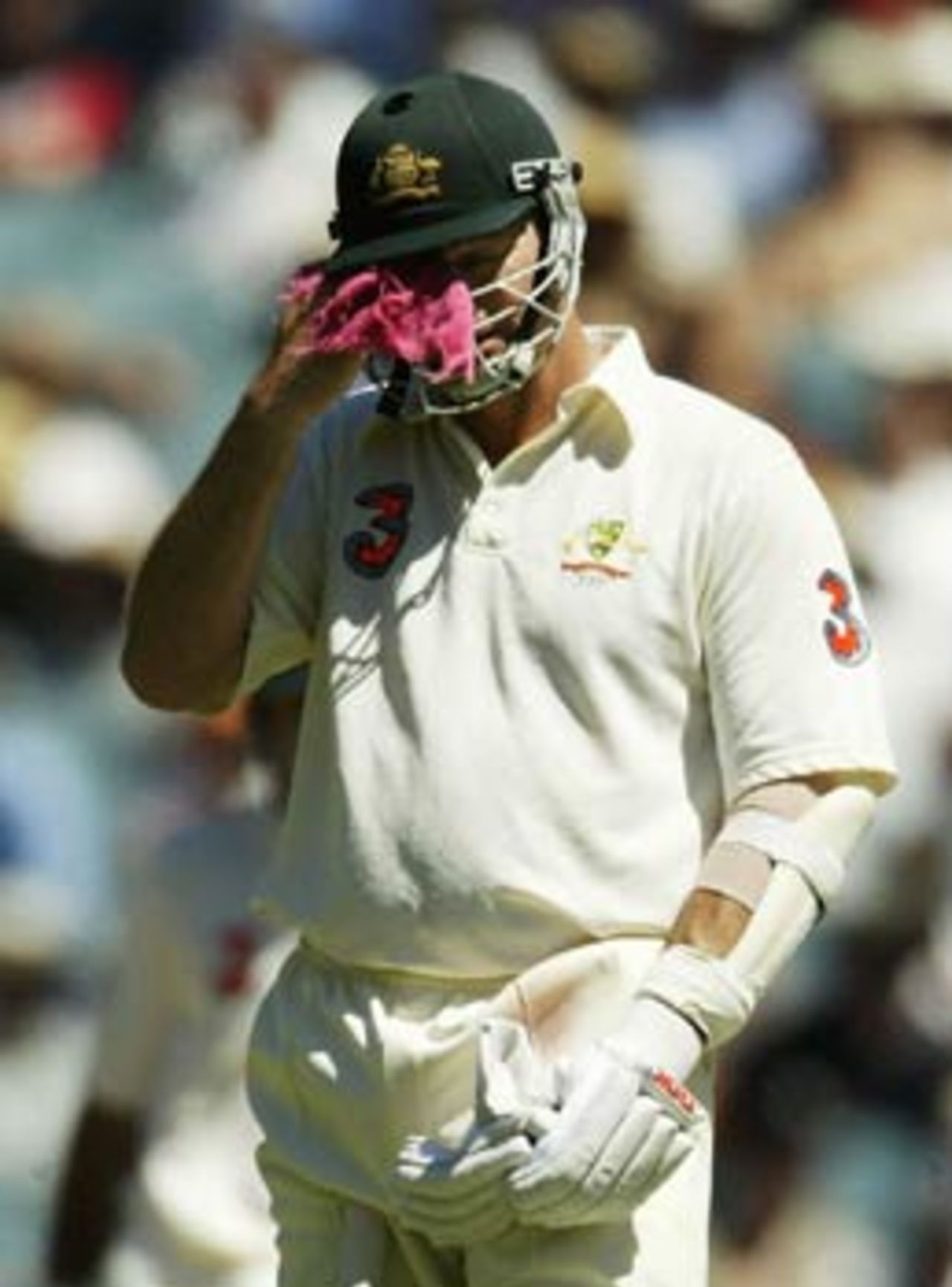 And so did the red rag, Australia v India, 3rd Test, Melbourne, 3rd day, December 28, 2003