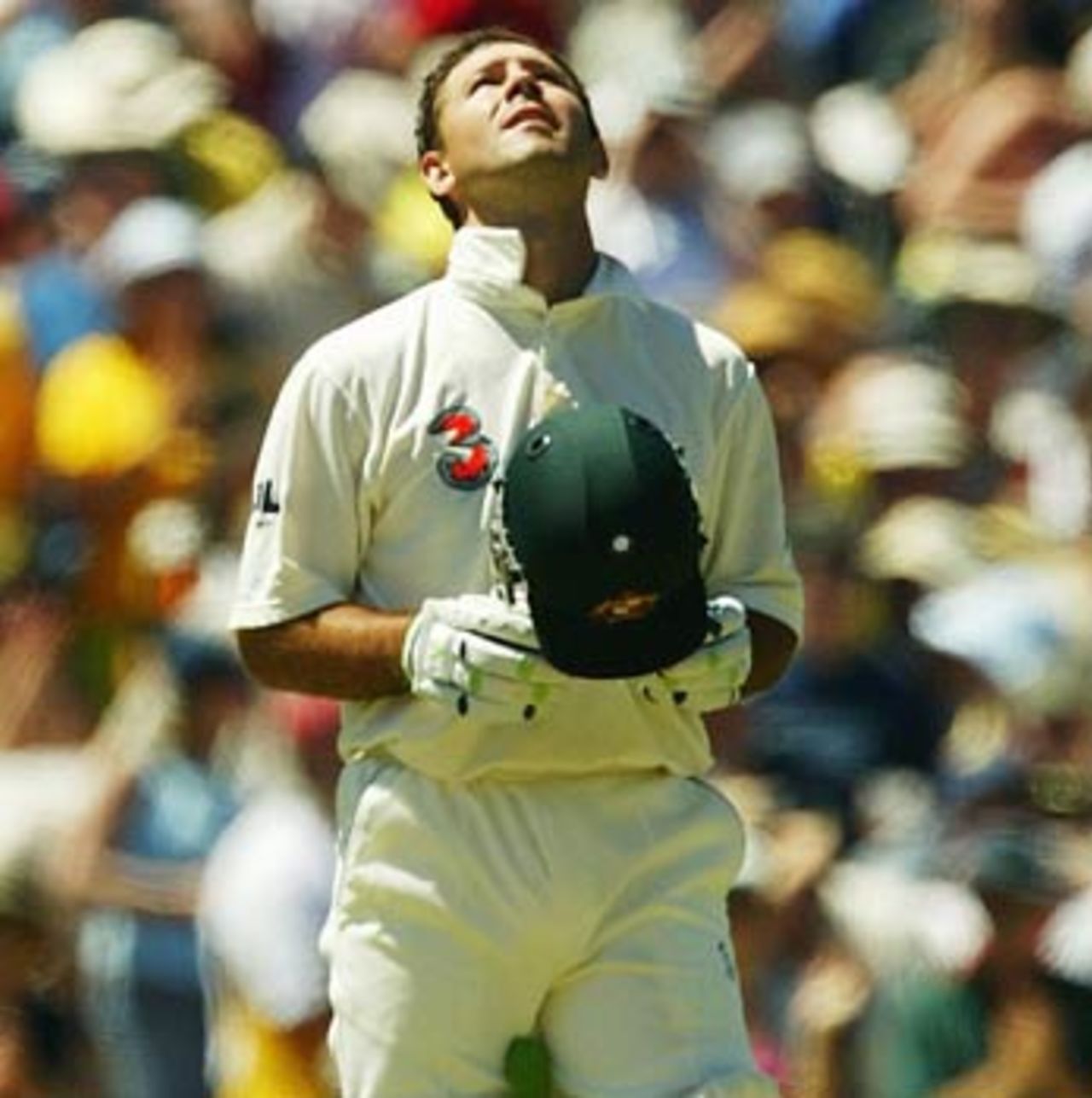 But there were no kisses for the Missus, Australia v India, 3rd Test, Melbourne, 3rd day, December 28, 2003