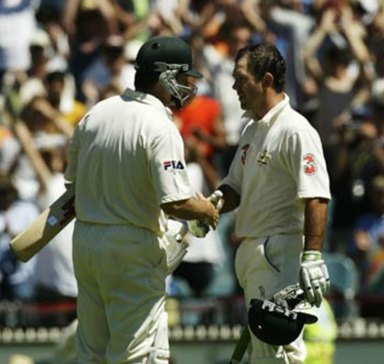 Which one of us is captain, then? , Australia v India, 3rd Test, Melbourne, 3rd day, December 28, 2003
