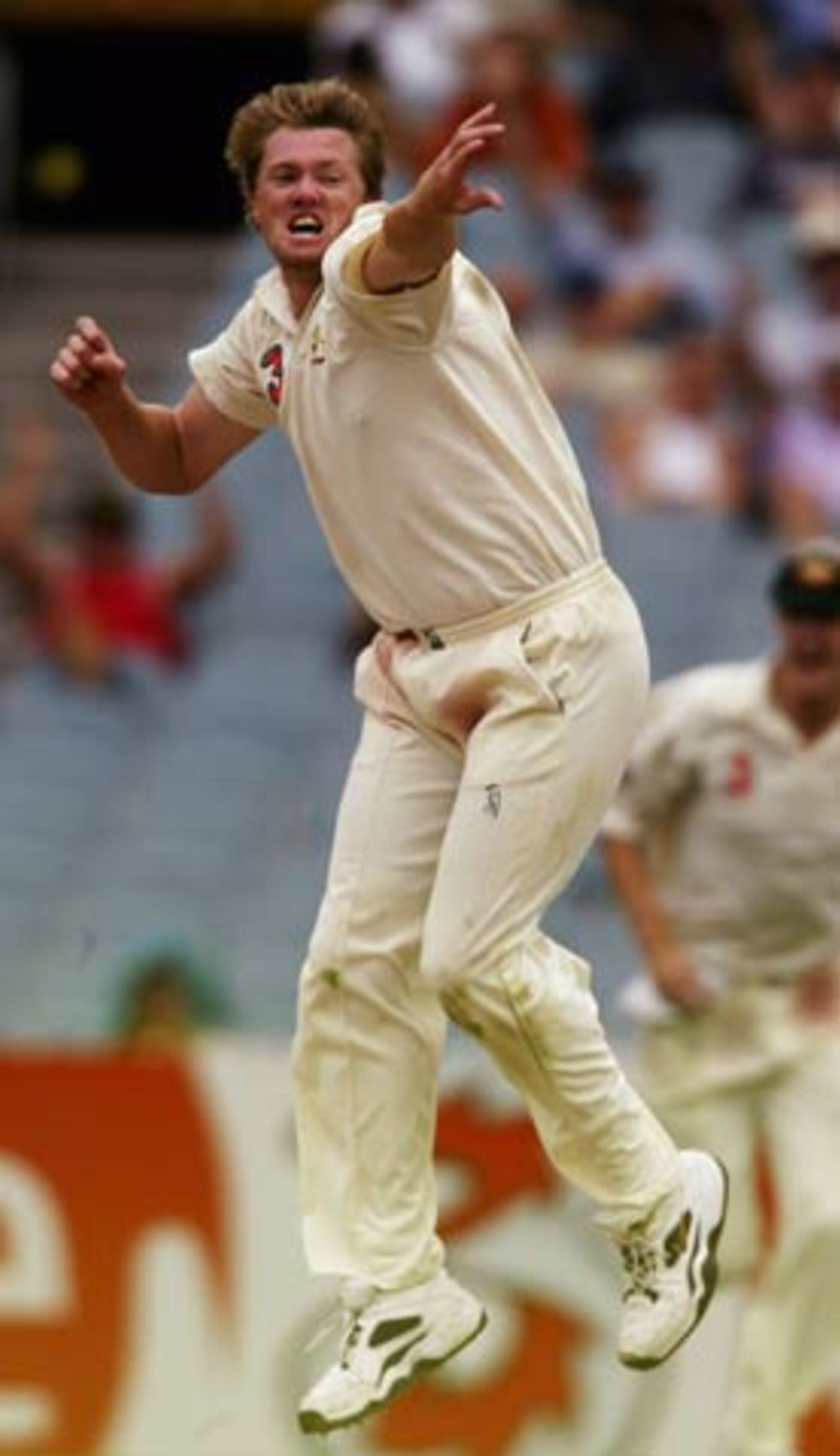 Brad Williams was the destroyer on the day, Australia v India, 3rd Test, Melbourne, 4th day, December 29, 2003