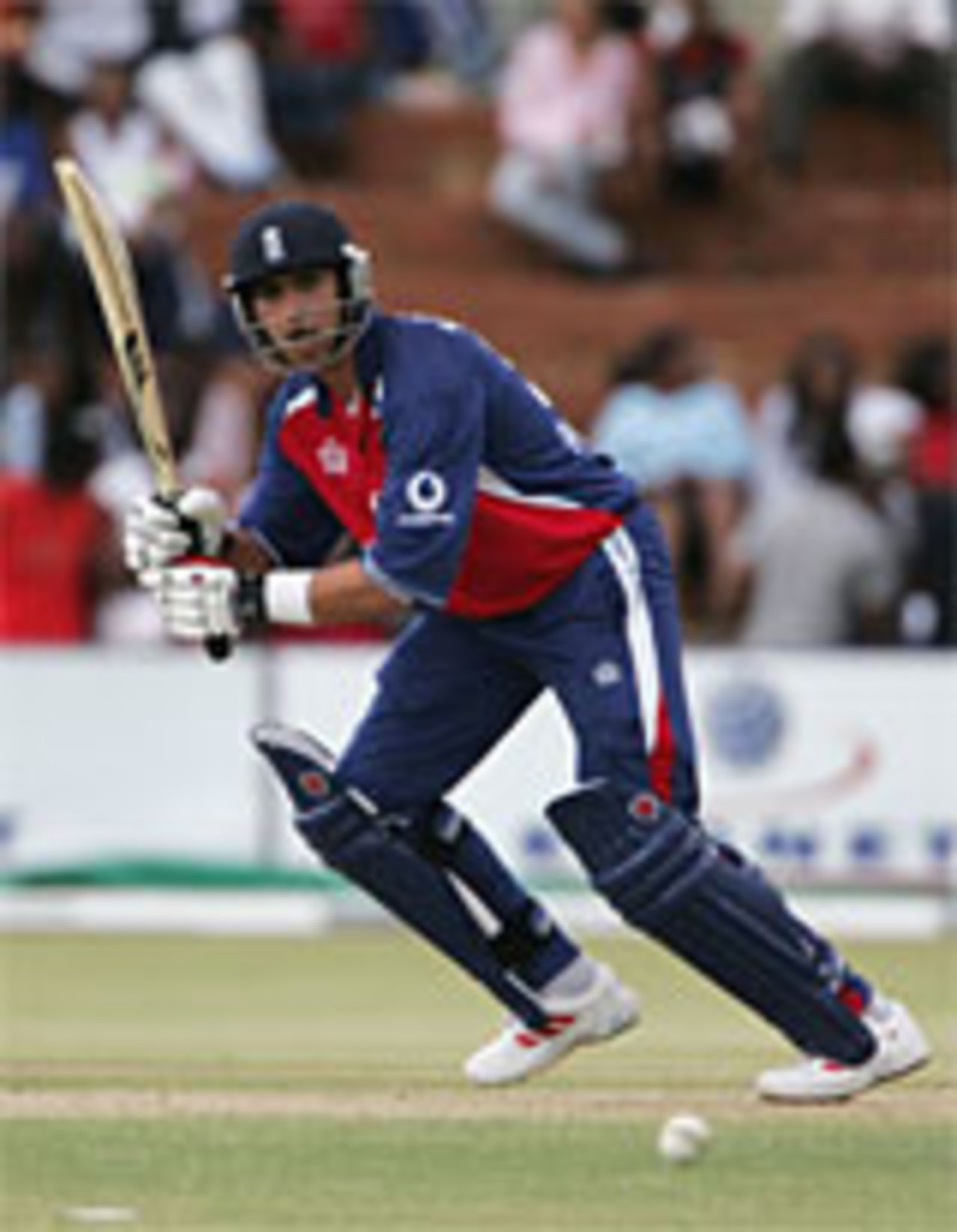 Vikram Solanki poised to strike another boundary, Zimbabwe v England, 3rd ODI, Bulawayo