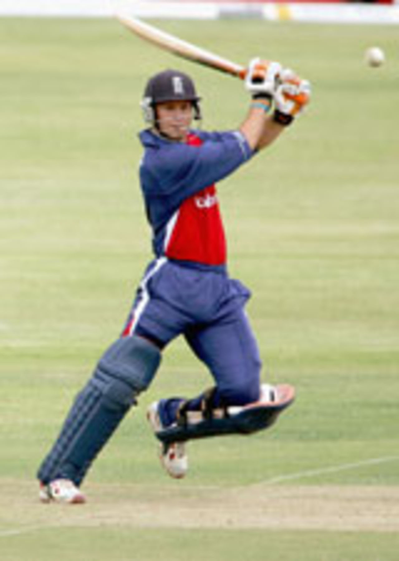 Geraint Jones giving it some humpty, Zimbabwe v England, 4th ODI, Bulawayo, December 5 2004