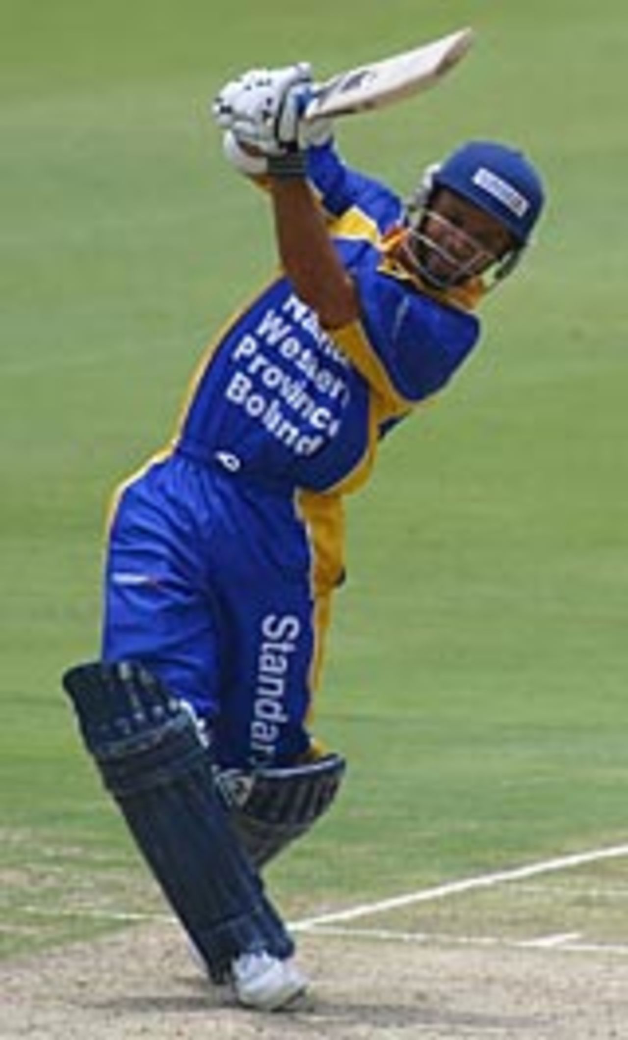 Ashwell Prince driving through the covers, Dolphins v Warriors, Pietermaritzburg, Standard Bank Cup, December 5 2004