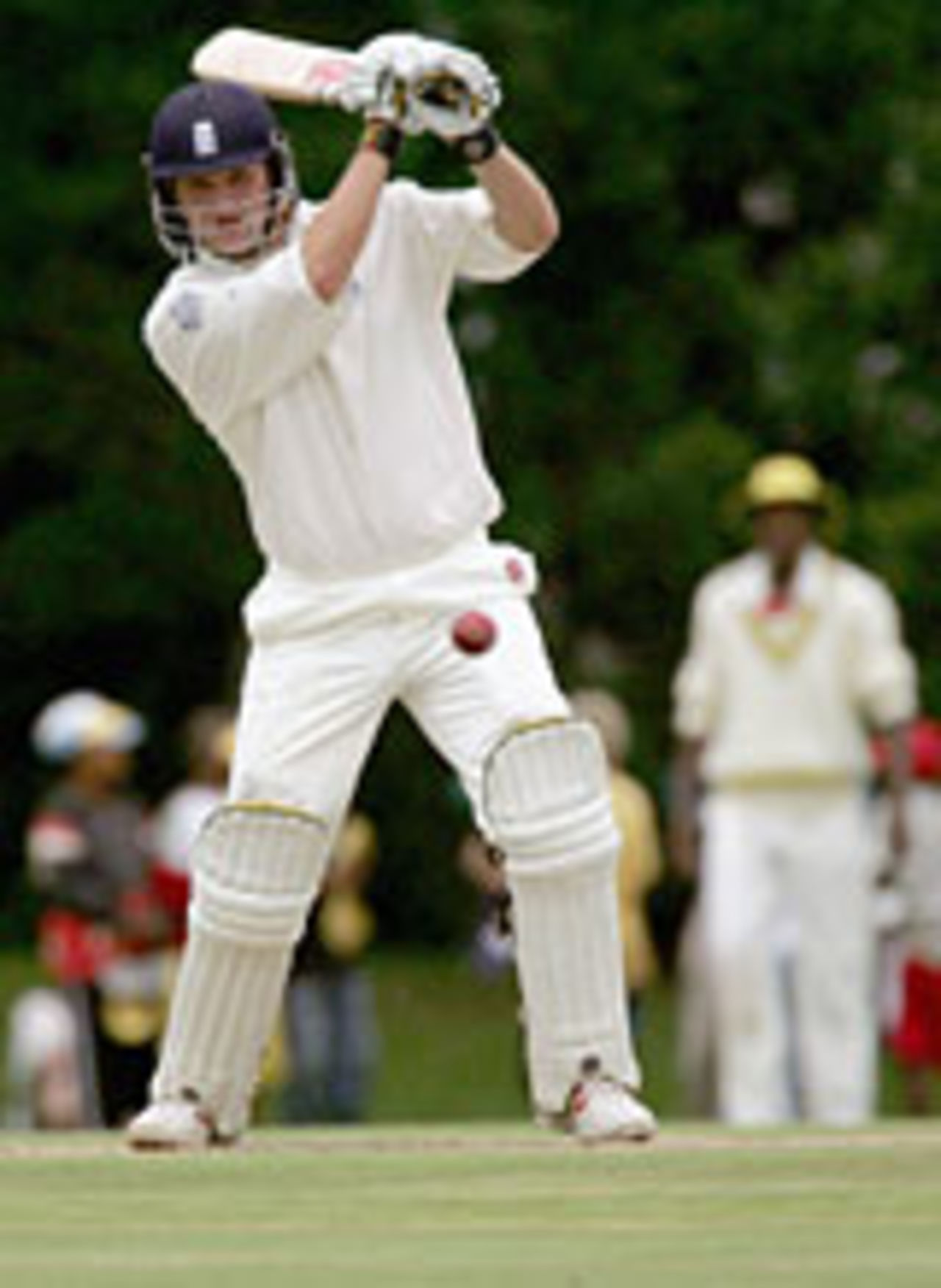 Robert Key batting, Oppenheimer's XI v England, Randjesfontein, December 8 2004