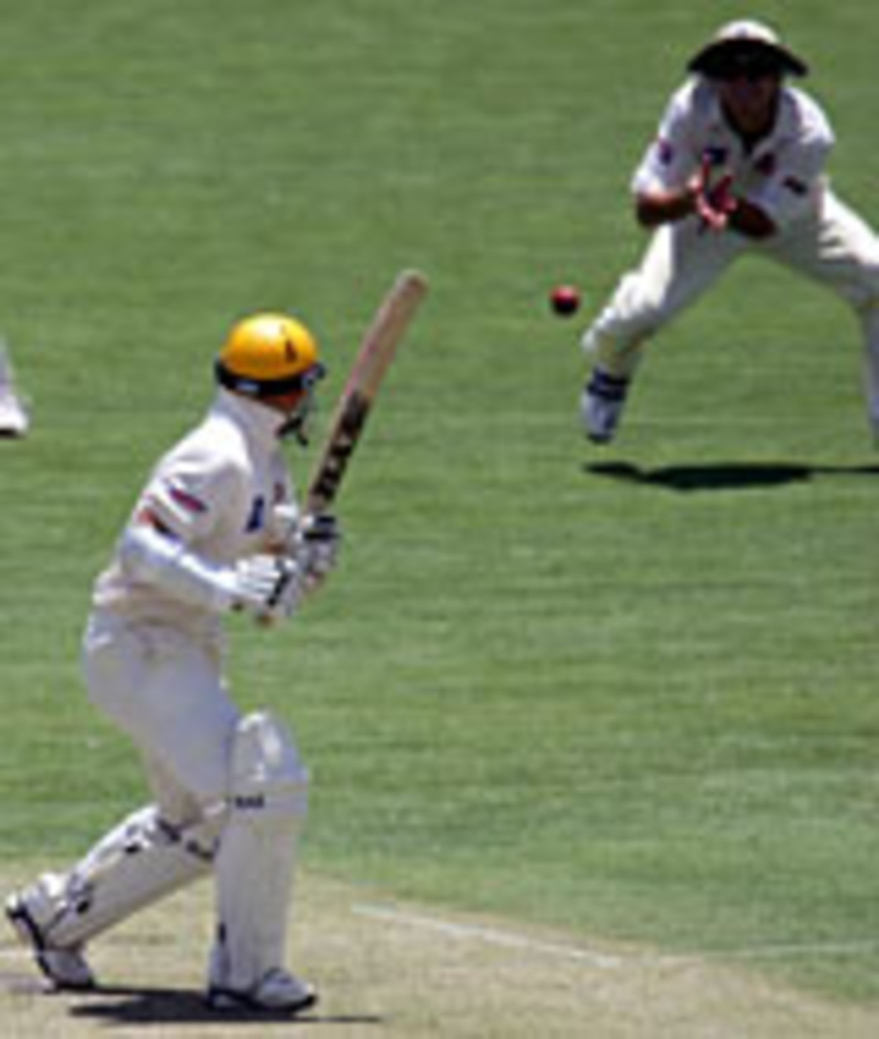 Chris Rogers caught in the slips, first day, South Australia v Western Australia, Pura Cup, Adelaide Oval, December 19 2004