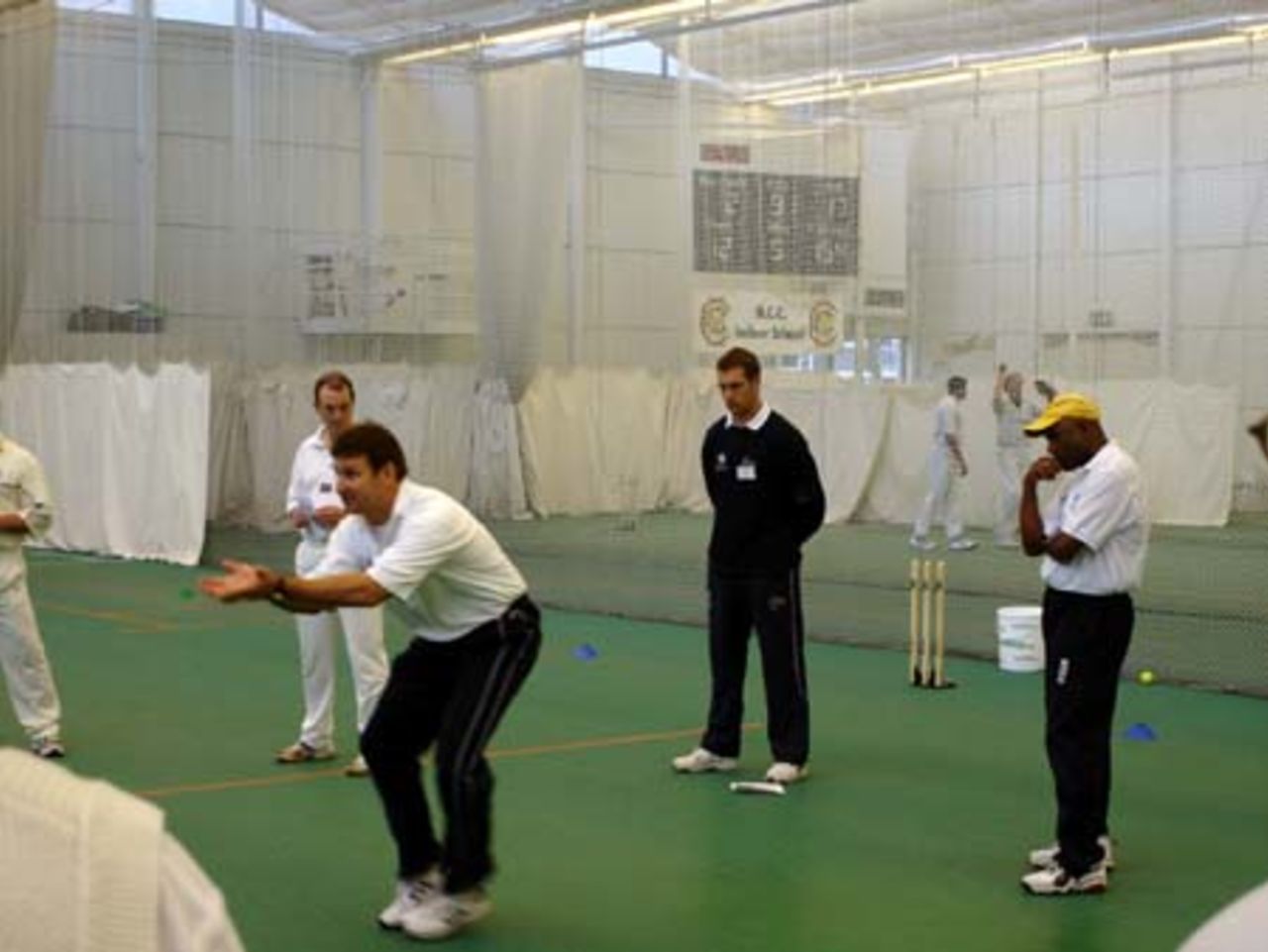Peter Drinnen's wicketkeeping session