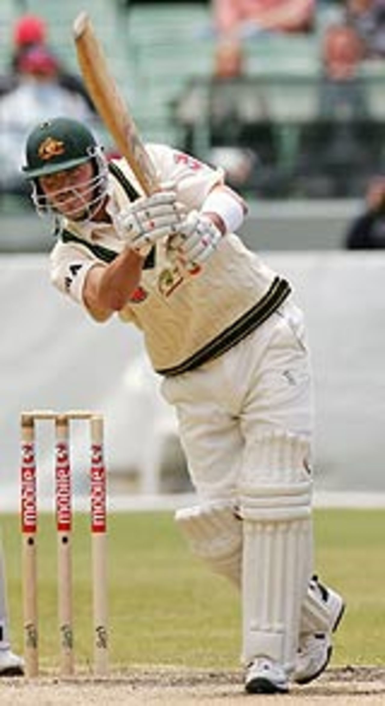 Damien Martyn on the drive, Australia v Pakistan, 2nd Test,  Melbourne, December 27, 2004