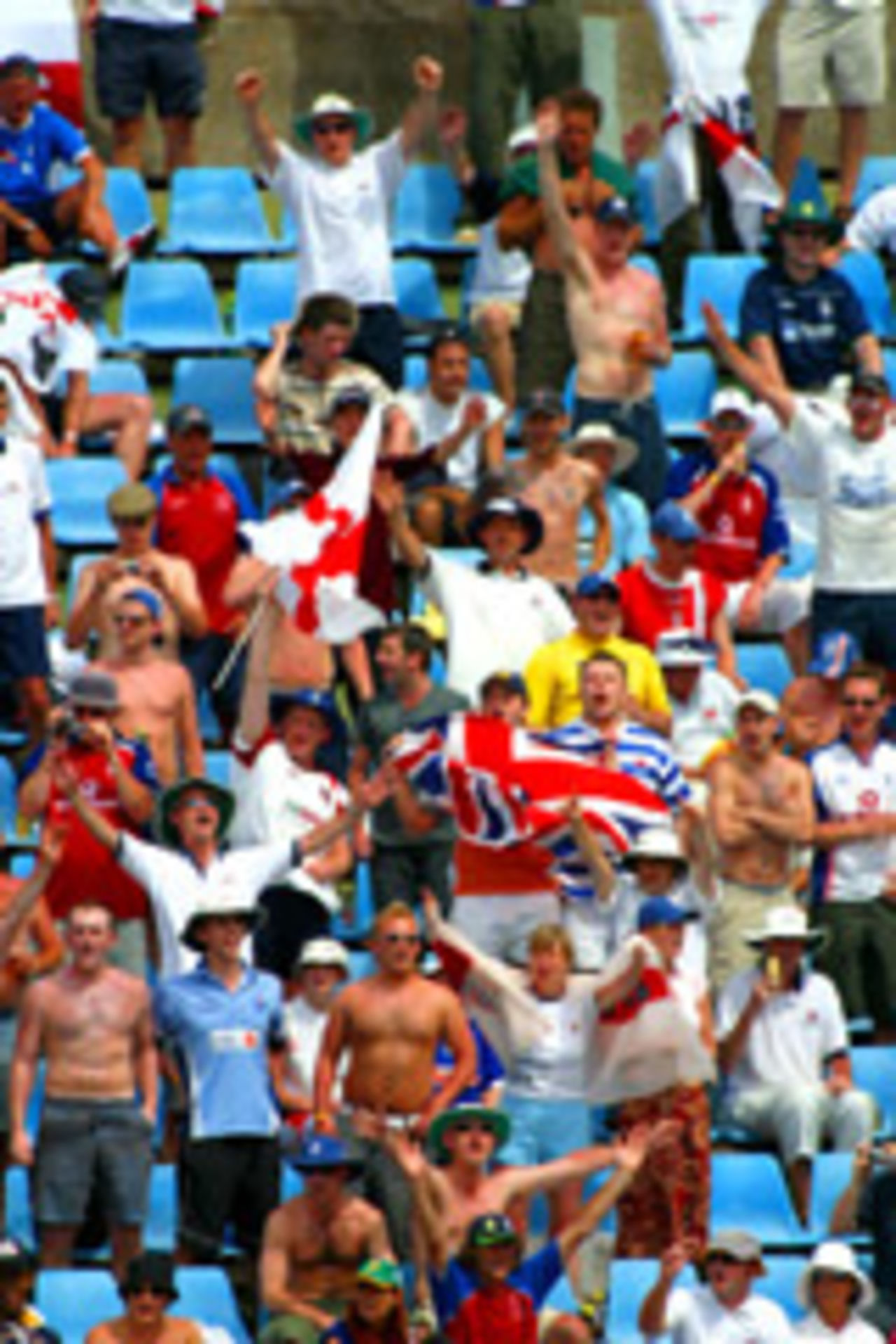 Barmy Army chant, South Africa v England, 2nd Test, Durban, 3rd day, December 28 2004