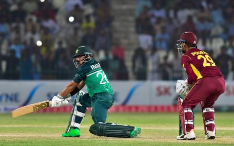 Imam-ul-Haq reverse sweeps, Pakistan vs West Indies, 1st ODI, Multan, June 8, 2022