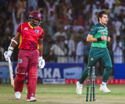 Mohammad Wasim cleaned up Kyle Mayers after a rapid start, Pakistan vs West Indies, 2nd ODI, Multan, June 10, 2022