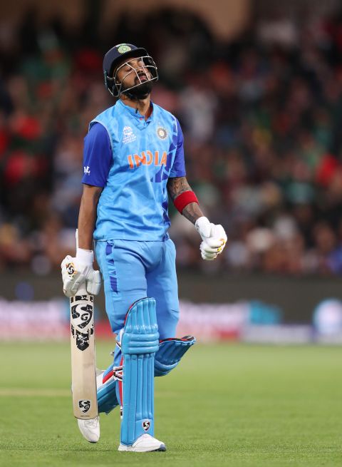 KL Rahul returned to form but couldn't carry on after scoring 50, Bangladesh vs India, T20 World Cup, Adelaide, November 2, 2022
