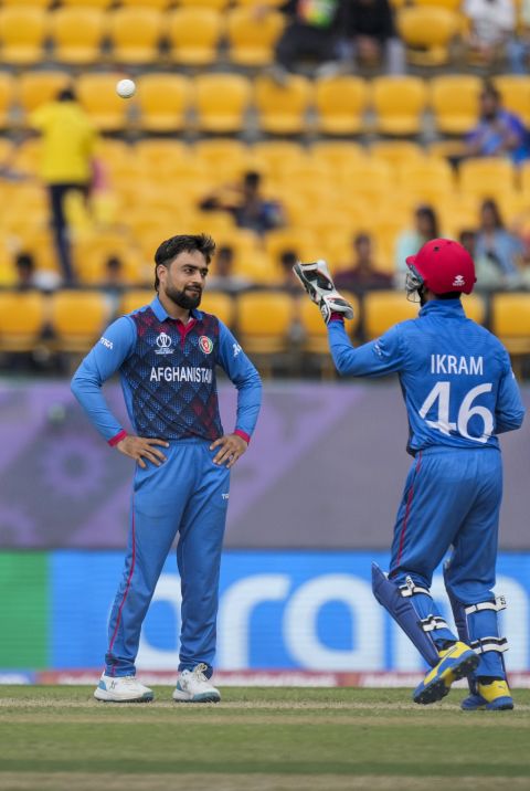 Rashid Khan endured a wicketless day