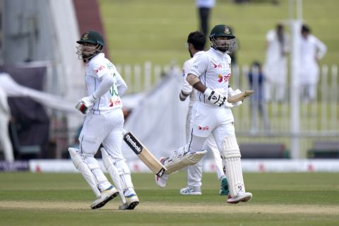 Mehidy Hasan Miraz and Litton Das helped Bangladesh recover from 26 for 6, Pakistan vs Bangladesh, 2nd Test, Rawalpindi, 3rd day, September 1, 2024