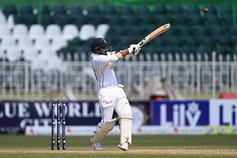 Litton Das started the second session with some aggressive intent, Pakistan vs Bangladesh, 2nd Test, Rawalpindi, 3rd day, September 1, 2024