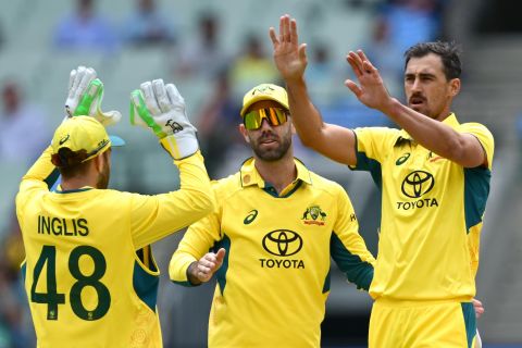 Mitchell Starc got the first two wickets, Australia vs Pakistan, 1st ODI, Melbourne, November 4, 2024