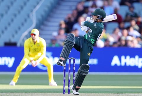 Saim Ayub went into attack mode after a watchful start, Australia vs Pakistan, 2nd ODI, Adelaide, November 8, 2024