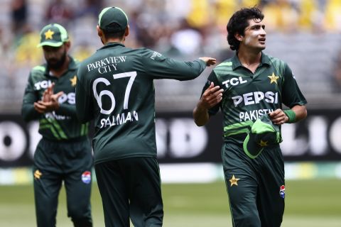 Naseem Shah struck the first blow for Pakistan, Australia vs Pakistan, 3rd ODI, Perth, November 10, 2024