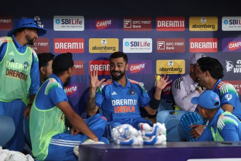 All eyes and ears on Virat Kohli as he makes magic in the dugout, India vs England, 2nd ODI, Cuttack, February 9, 2025